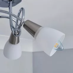 Dunelm Smithson 3 Light Chrome Ceiling Fitting -wall lights Shop 1000056116 alt02