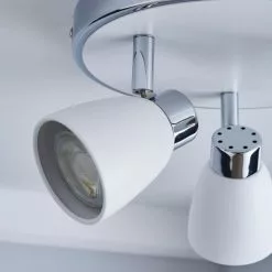 Masterlite Alto 3 Light Matt White Spotlight -wall lights Shop 1000081725 alt02