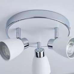 Masterlite Alto 3 Light Matt White Spotlight -wall lights Shop 1000081725 alt03