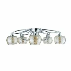 Dunelm Seychelles 5 Light Chrome Ceiling Fitting -wall lights Shop 1000093292 alt05
