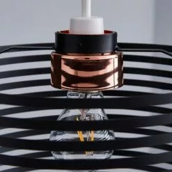 Dunelm Kiel Black Easy Fit Pendant -wall lights Shop 1000093328 alt02