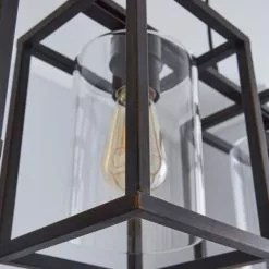 Dunelm London Industrial 3 Light Bronze Diner Ceiling Fitting -wall lights Shop 1000093390 alt03