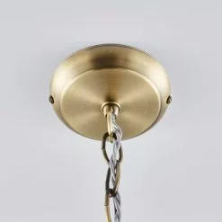 Dunelm Kalix 2 Light Mesh Black Gold Ceiling Fitting -wall lights Shop 1000111870 alt04