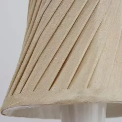 Dunelm Twisted Pleat Candle Lamp Shade 12cm Champ -wall lights Shop 1000112156 alt02