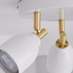 Dunelm Clio 3 Light White Spotlight -wall lights Shop 1000119711 alt02