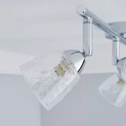 Dunelm Balston 4 Light Glass Spotlight Bar 10 Dunelm Balston 4 Light Glass Spotlight Bar -wall lights Shop 1000119784 alt02