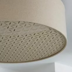 Kirsty Shade Taupe Flush Ceiling Fitting 8 Kirsty Shade Taupe Flush Ceiling Fitting -wall lights Shop 1000119785 alt02