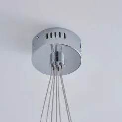 Dunelm Elmira 7 Light Bubble Glass Cluster Ceiling Fitting -wall lights Shop 1000119872 alt02