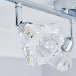 Dunelm Khobi 3 Light Glass Spotlight Bar -wall lights Shop 1000119895 alt02