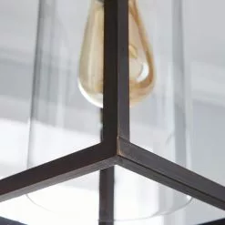 Dunelm London Industrial 1 Light Pendant Bronze Ceiling Fitting -wall lights Shop 1000119936 alt02