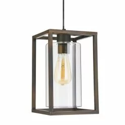 Dunelm London Industrial 1 Light Pendant Bronze Ceiling Fitting -wall lights Shop 1000119936 alt05