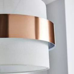 Dunelm Joey Ivory Easy Fit Pendant -wall lights Shop 1000137326 alt02