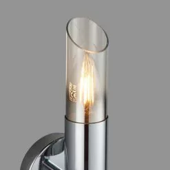 Dunelm Corvus Chrome Wall Light -wall lights Shop 1000137354 alt02