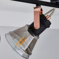 Dunelm Milas 4 Light Black Industrial Spotlight Bar -wall lights Shop 1000139083 alt02