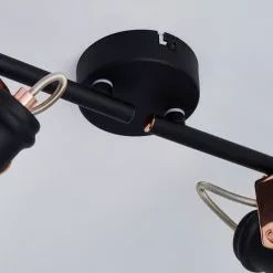 Dunelm Milas 4 Light Black Industrial Spotlight Bar -wall lights Shop 1000139083 alt03