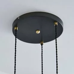 Dunelm Logan 3 Light Grey Industrial Cluster Ceiling Fitting -wall lights Shop 1000139091 alt02