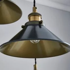 Dunelm Logan 3 Light Grey Industrial Cluster Ceiling Fitting -wall lights Shop 1000139091 alt03