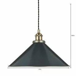 Dunelm Logan 1 Light Grey Industrial Ceiling Fitting -wall lights Shop 1000139092 alt06
