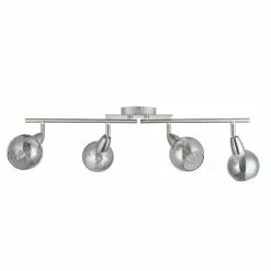 Dunelm Tia 4 Light Nickel Spotlight Bar 12 Dunelm Tia 4 Light Nickel Spotlight Bar -wall lights Shop 1000149061 alt05