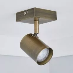 Dunelm Newark 1 Light Antique Bronze Spotlight -wall lights Shop 1000149065 alt01