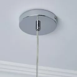 Dunelm Leah 1 Light Pendant Rope Glass Ceiling Fitting -wall lights Shop 1000149081 alt03