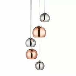 Dunelm Sora 5 Light Cluster Ceiling Fitting 12 Dunelm Sora 5 Light Cluster Ceiling Fitting -wall lights Shop 1000149084 alt05