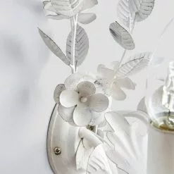 Dunelm Chateau 2 Light Candelabra White Wall Light -wall lights Shop 1000149138 alt02