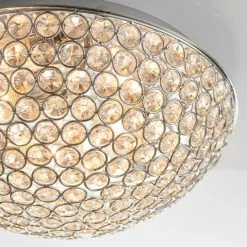 Vogue Lighting Vogue 3 Light Chryla Crystal Flush Ceiling Fititng -wall lights Shop 1000156391 alt02