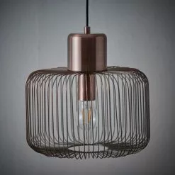Vogue Lighting Vogue Nicola Antique Copper Pendant Ceiling Fitting 10 Vogue Lighting Vogue Nicola Antique Copper Pendant Ceiling Fitting -wall lights Shop 1000156392 alt01