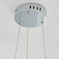 Dunelm Marsia 1 Light Integrated LED Swirl Jewel Chrome Ceiling Fitting -wall lights Shop 1000158436 alt03