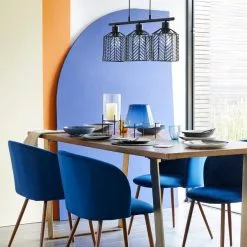 Dunelm Siena 3 Light Diner Ceiling Fitting -wall lights Shop 1000158450 alt06