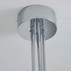 Dunelm Affric 5 Light LED Tipped Chrome Chandelier -wall lights Shop 1000158451 alt03