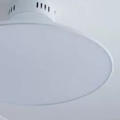 Dunelm Usk White Semi-Flush Ceiling Fitting -wall lights Shop 1000158470 alt02
