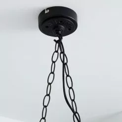 Dunelm Milas Pipe Industrial 3 Light Bar Black Diner Ceiling Fitting -wall lights Shop 1000158472 alt03