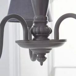 Dunelm Tofty 3 Light Grey Ceiling Fitting -wall lights Shop 1000158482 alt02