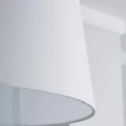 Dunelm Sara Tapered Lamp Shade 30cm White -wall lights Shop 1000158584 alt02