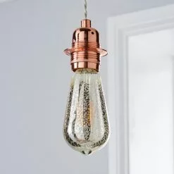 Dunelm 4 Watt ST64 ES LED Crackle Bulb -wall lights Shop 1000158629 alt03