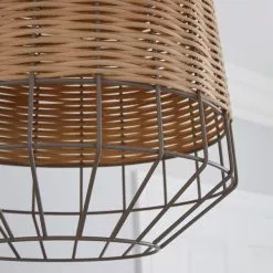 Dunelm Ohio Light Rattan Easy Fit Pendant -wall lights Shop 1000158654 alt02