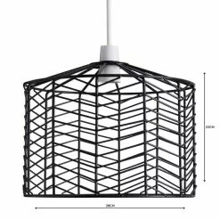 Dunelm Siena Black Easy Fit Pendant -wall lights Shop 1000158692 alt04