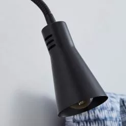 Dunelm Nola Adjustable Easy Fit Plug In Wall Light Black 10 Dunelm Nola Adjustable Easy Fit Plug In Wall Light Black -wall lights Shop 1000158740 alt02