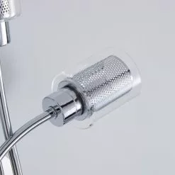 Dunelm Grace 2 Light Chrome Wall Light -wall lights Shop 1000158745 alt02