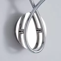 Dunelm Grace 2 Light Chrome Wall Light -wall lights Shop 1000158745 alt03