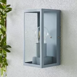 Dunelm London Grey Industrial Outdoor Wall Light -wall lights Shop 1000158747 alt01