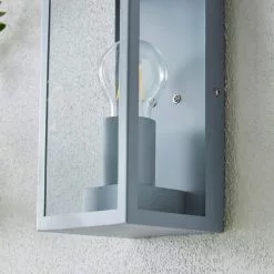 Dunelm London Grey Industrial Outdoor Wall Light -wall lights Shop 1000158747 alt02