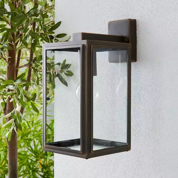 Dunelm London Bronze Industrial Outdoor Wall Light 4 Dunelm London Bronze Industrial Outdoor Wall Light - Image 2