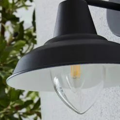 Dunelm Galley Black Outdoor Wall Light -wall lights Shop 1000158755 alt02