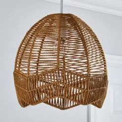 Dunelm Mia Woven Easy Fit Pendant -wall lights Shop 1000165045 alt01