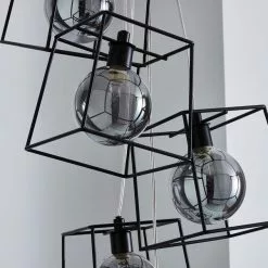 Dunelm Elena 5 Light Glass Ceiling Fitting -wall lights Shop 1000165056 alt02