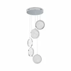 Dunelm Cora Cluster Disc 5 Light Ceiling Fitting -wall lights Shop 1000169126 alt04