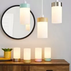 Dunelm Ferris Satin Nickel Easy Fit Pendant -wall lights Shop 1000169151 alt05